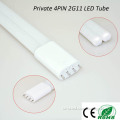 Factory 55w tube replacement 20w 4pin 2g11 base led tube
